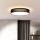 Dimmbare LED-Deckenleuchte PENLEY LED/48W/230V 3000-6500K d 40 cm schwarz + Fernbedienung