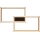 Dimmbare LED-Deckenleuchte RAMME 2xLED/24W/230V Eiche