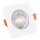 Dimmbare LED-Einbauleuchte KENT LED/3/5/7W/230V 3000/4000/6000K 9x9 cm weiß