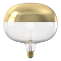Dimmbare LED-Filament-Glühbirne mit goldfarbener Kappe E27/6W/230V 1800K CRI 90