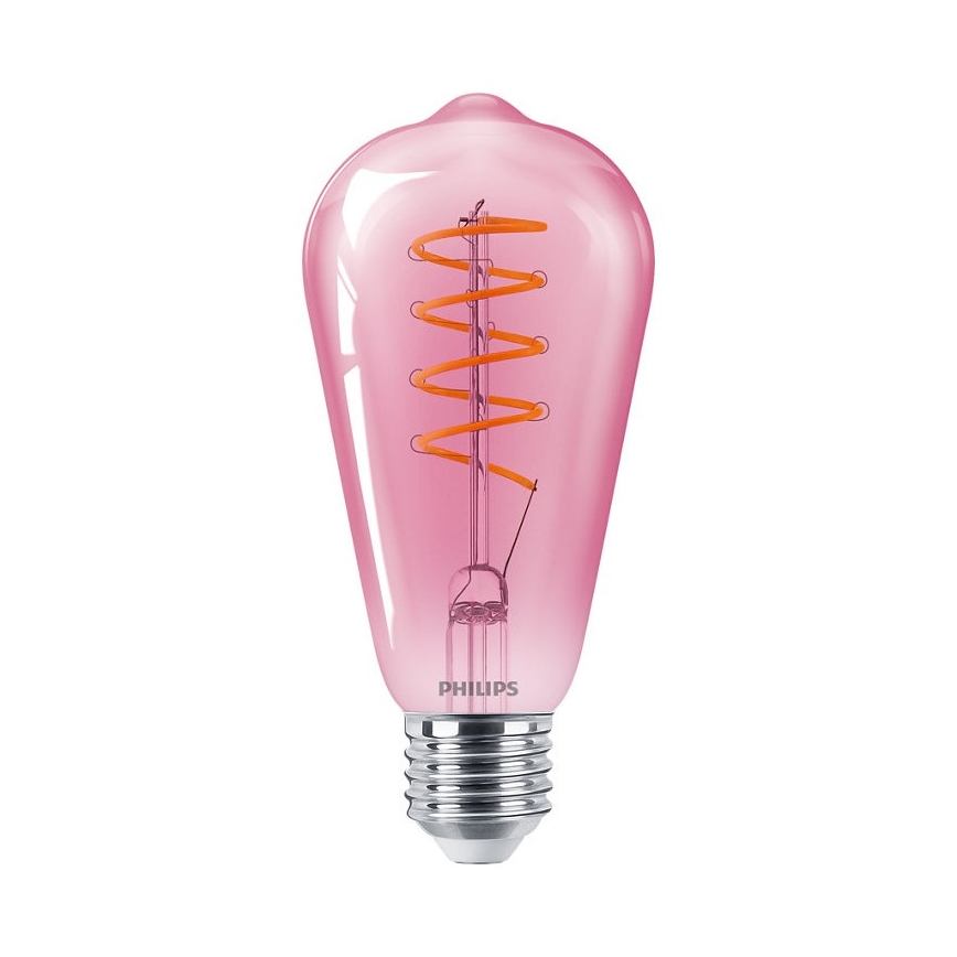 Dimmbare LED-Glühbirne DECO Philips ST64 E27/4,5W/230V 1800K