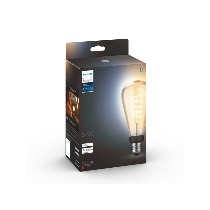 Dimmbare LED-Glühbirne Philips Hue WHITE AMBIANCE ST72 E27/7W/230V 2200-4500K