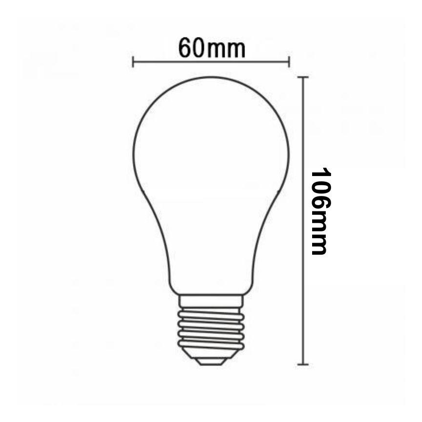 Dimmbare LED-Glühlampe FILAMENT A60 E27/11W/230V 3000K