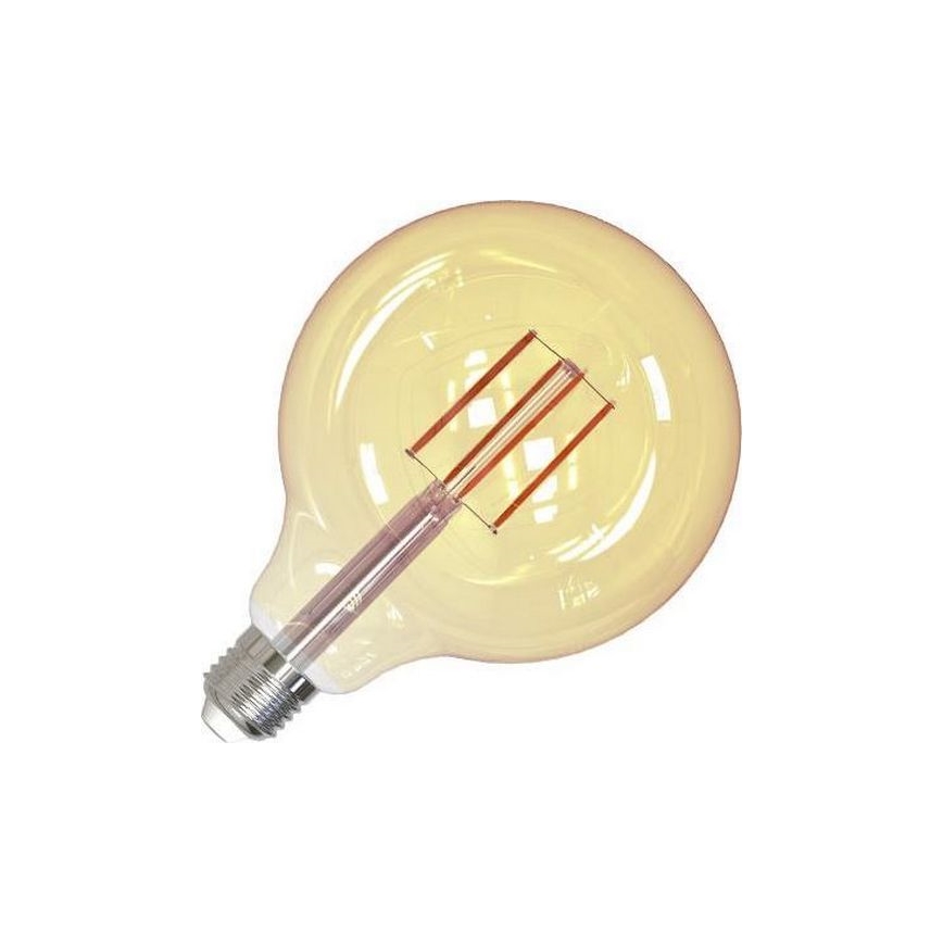Dimmbare LED-Glühlampe FILAMENT G125 E27/12W/230V 2000K