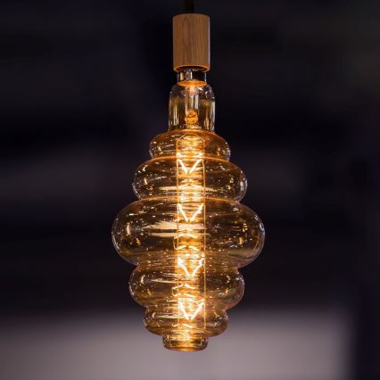 Dimmbare LED-Glühlampe FILAMENT S200 E27/8W/230V 1800K