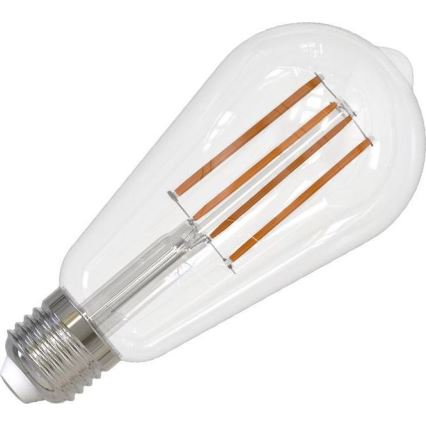 Dimmbare LED-Glühlampe FILAMENT ST64 E27/11W/230V 3000K