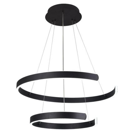 Dimmbare LED-Hängeleuchte an Schnur LED/120W/230V 3000-6500K + Fernbedienung