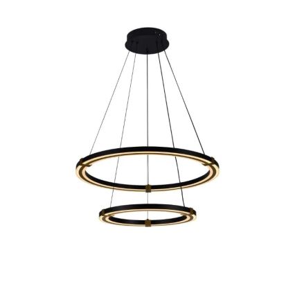 Dimmbare LED-Hängeleuchte an Schnur LED/130W/230V 3000-6500K + Fernbedienung