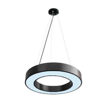 Dimmbare LED-Hängeleuchte an Schnur LED/45W/230V 3000-6500K schwarz + Fernbedienung