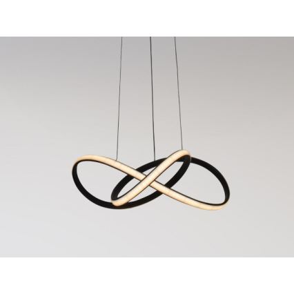 LED-dimmbare Pendelleuchte an Kabel LED/65W/230V 3000-6500K Ø 49 cm + Fernbedienung