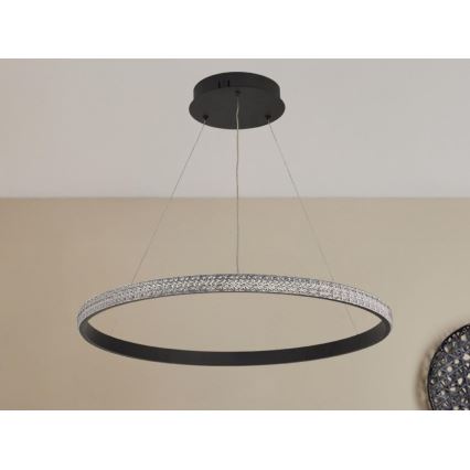 Dimmbare LED-Hängeleuchte LED/40W/230V 3000-6500K + Fernbedienung