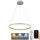 Dimmbare LED-Hängeleuchte LED/42W/230V 3000-6500K d 60 cm + Fernbedienung