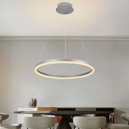 Dimmbare LED-Hängeleuchte LED/42W/230V 3000-6500K d 60 cm + Fernbedienung