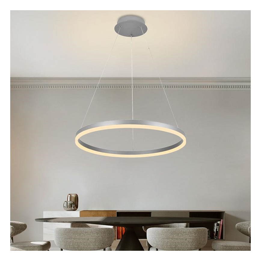 Dimmbare LED-Hängeleuchte LED/42W/230V 3000-6500K d 60 cm + Fernbedienung
