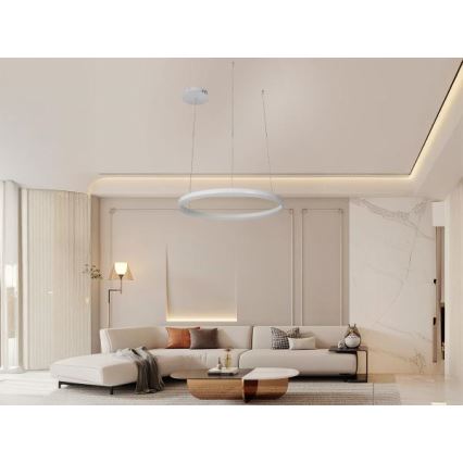 Dimmbare LED-Hängeleuchte LED/42W/230V 3000-6500K + Fernbedienung