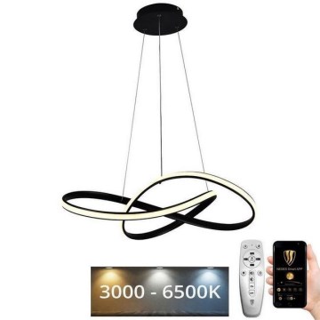 Dimmbare LED-Hängeleuchte LED/70W/230V 3000-6500K d 55 cm + Fernbedienung