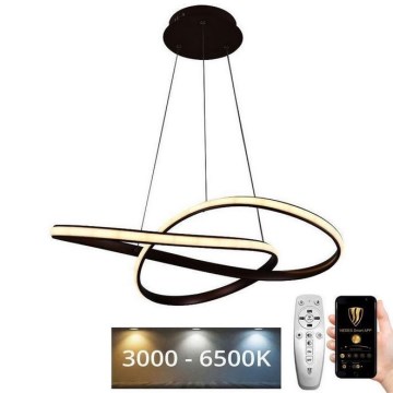 Dimmbare LED-Hängeleuchte LED/70W/230V 3000-6500K d 60 cm + Fernbedienung