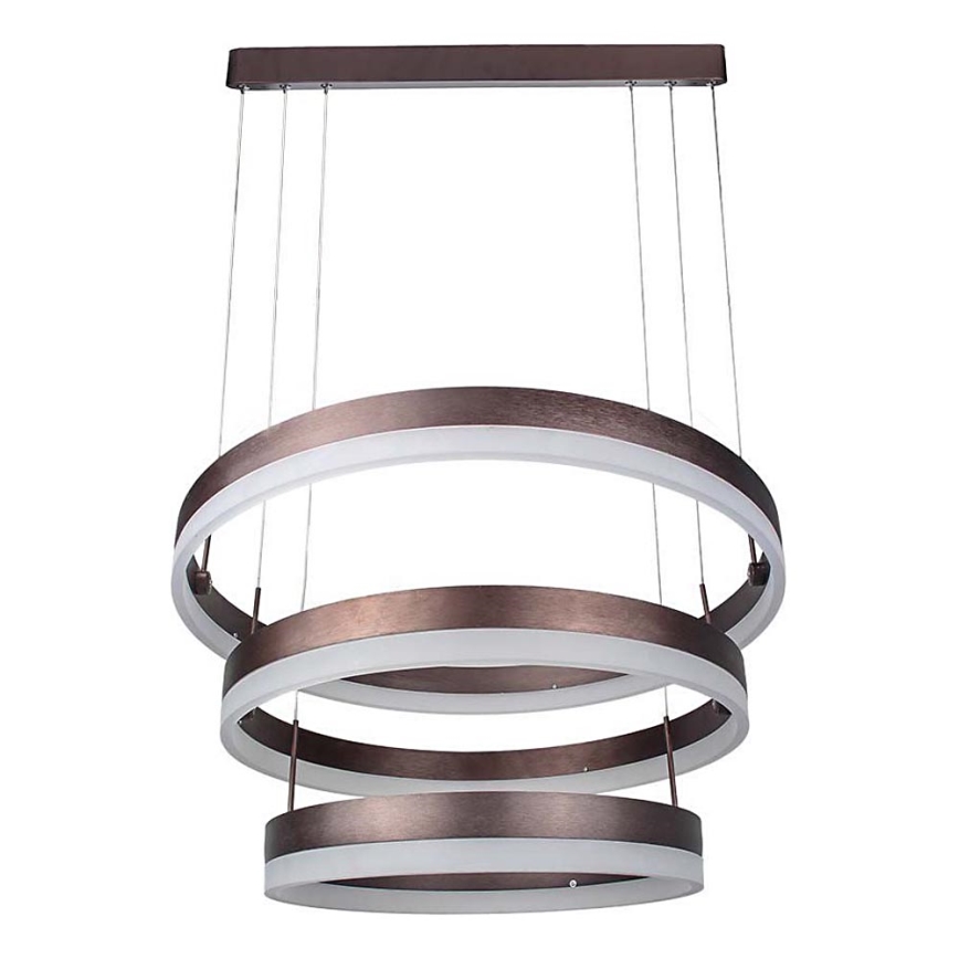 Dimmbare LED-Hängeleuchte LED/86W/230V 3000K braun