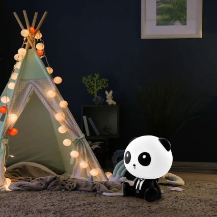 Dimmbare LED-Kinderleuchte mit Touch-Funktion PANDA LED/2,5W/3,7V 1200 mAh