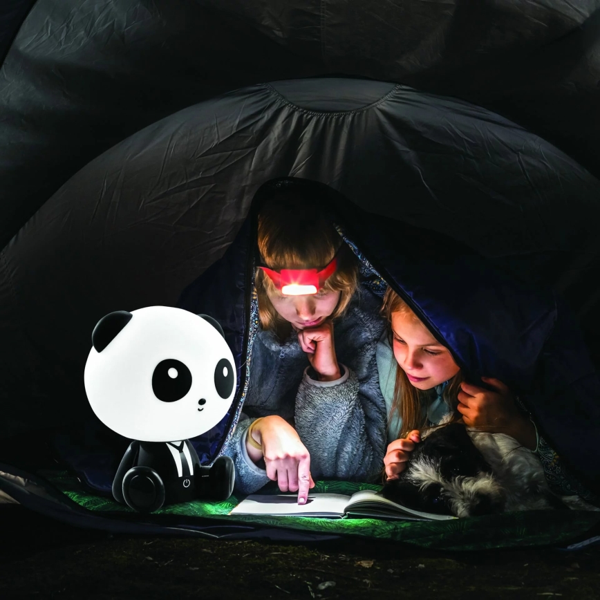 Dimmbare LED-Kinderleuchte mit Touch-Funktion PANDA LED/2,5W/3,7V 1200 mAh