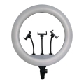 Dimmbare LED-Lampe mit Stativ und Halterung zum Vloggen LED/55W/230V CRI 90 + Fernbedienung