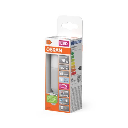 Dimmbare LED-Lampe STICK E27/11W/230V 4000K CRI 90 - Osram