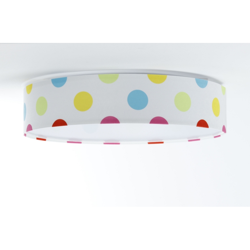 Dimmbare LED-Deckenleuchte SMART GALAXY KIDS LED/24W/230V 3000-6500K Punkte bunt + Fernbedienung