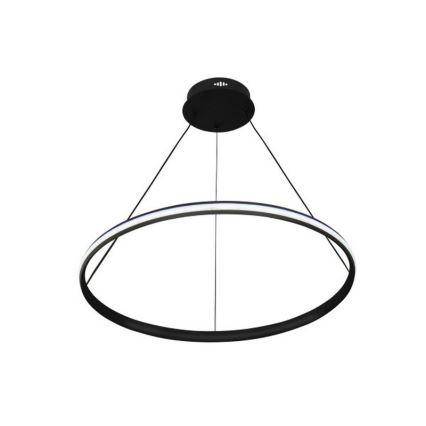 LED-dimmbare Pendelleuchte an Stahlseil, LED/55W/230V, 3000–6500K, Ø 60 cm + Fernbedienung