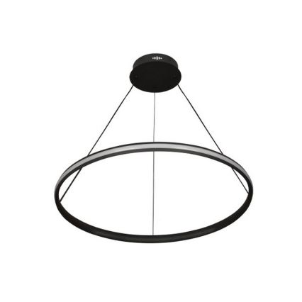 LED-dimmbare Pendelleuchte an Stahlseil, LED/55W/230V, 3000–6500K, Ø 60 cm + Fernbedienung