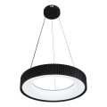 Dimmbare LED-Pendelleuchte mit Seilabhängung LED/75 W/230 V 3000–6500 K Ø 49 cm, inkl. Fernbedienung