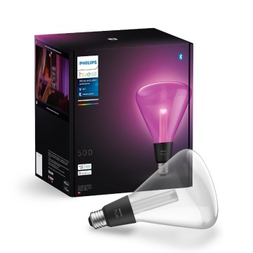 Dimmbare LED-RGBW-Glühlampe Philips Hue White And Color Ambiance E27/6,8W/230V 2000-6500K