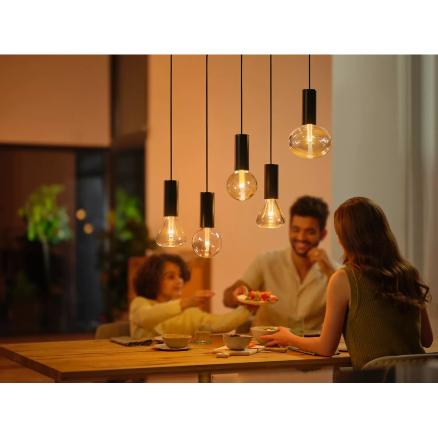 Dimmbare LED-RGBW-Glühlampe Philips Hue White And Color Ambiance E27/6,8W/230V 2000-6500K
