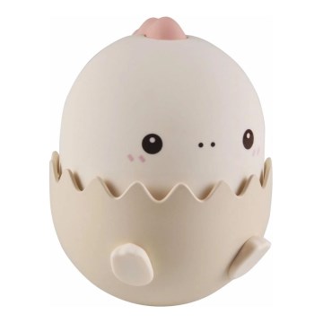 Dimmbare LED-RGBW-Kinderleuchte mit Touch-Funktion BABY DINO LED/0,75W/5V USB 1200 mAh rosa