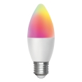 Dimmbare LED-RGBW-Lampe C37 E27/6,5W/230V 2700-6500K - Aigostar