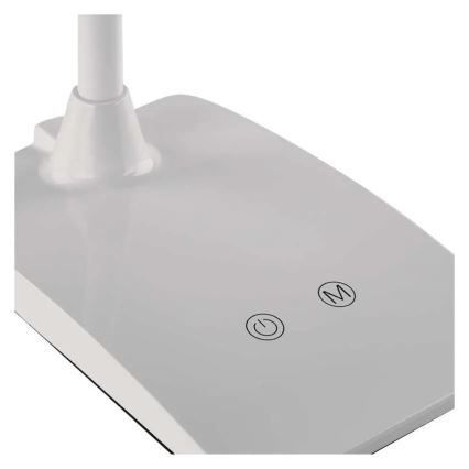 Dimmbare LED-Tischlampe EDDY LED/6W/230V 3000/4500/6800K weiß