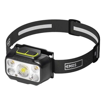 Dimmbare wiederaufladbare Stirnlampe LED/3xAAA/1000 mAh 3,7V