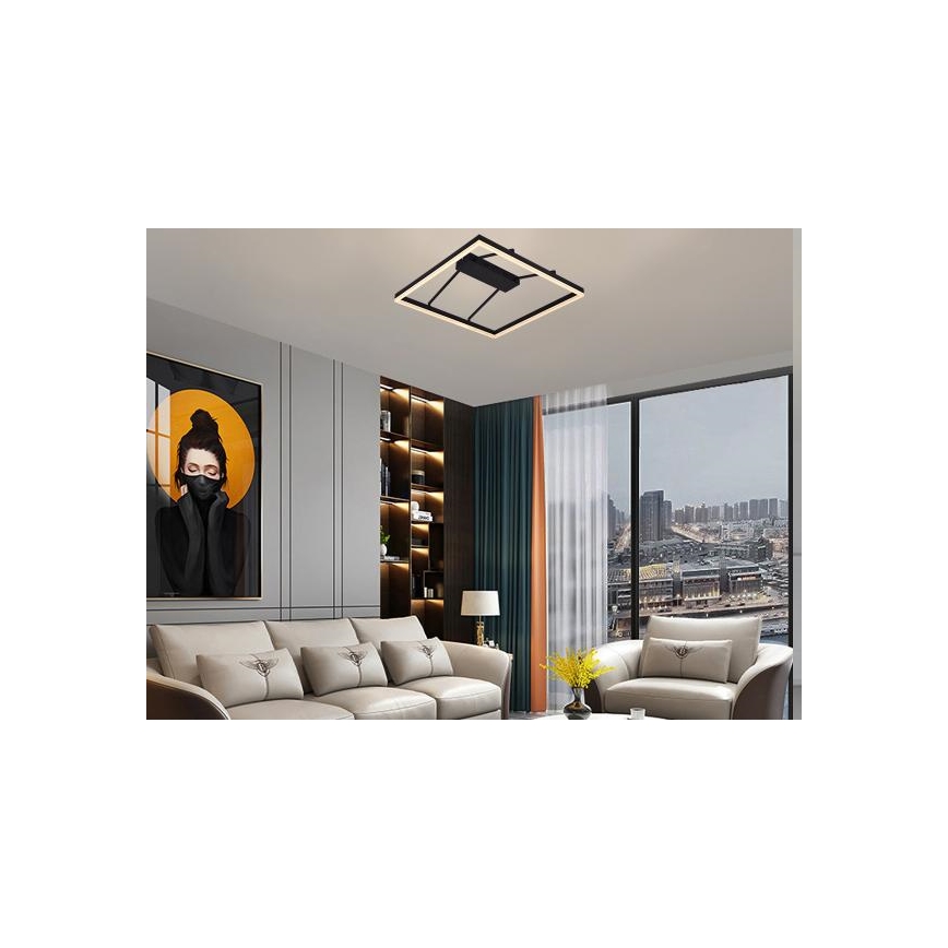 Dimmbarer LED-Deckenleuchter LED/55W/230V 3000-6500K + Fernbedienung