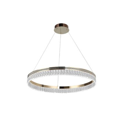 Dimmbarer LED-Kristall-Kronleuchter an Kabel THALIA LED/55W/230V 3000-6000K Ø 80 cm + Fernbedienung