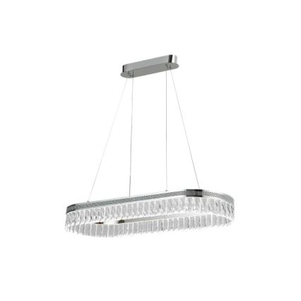 LED-dimmbarer Kristall-Kronleuchter mit Seilaufhängung THALIA LED/50W/230V 3000-6000K + Fernbedienung