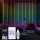 Dimmbarer LED-RGB-Weihnachtslichtervorhang WIZARD 300xLED/USB 3x3m + Fernbedienung