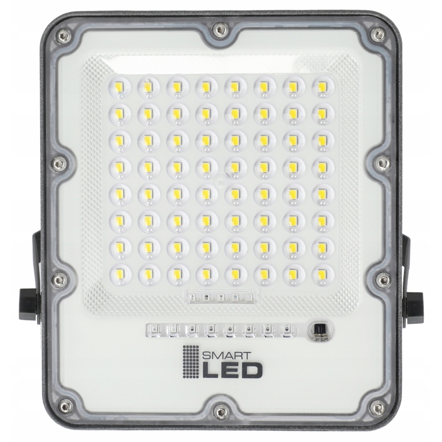 Dimmbarer LED-Solarstrahler LED/100W/3,2V 5000K 10500 mAh IP65 schwarz + Fernbedienung