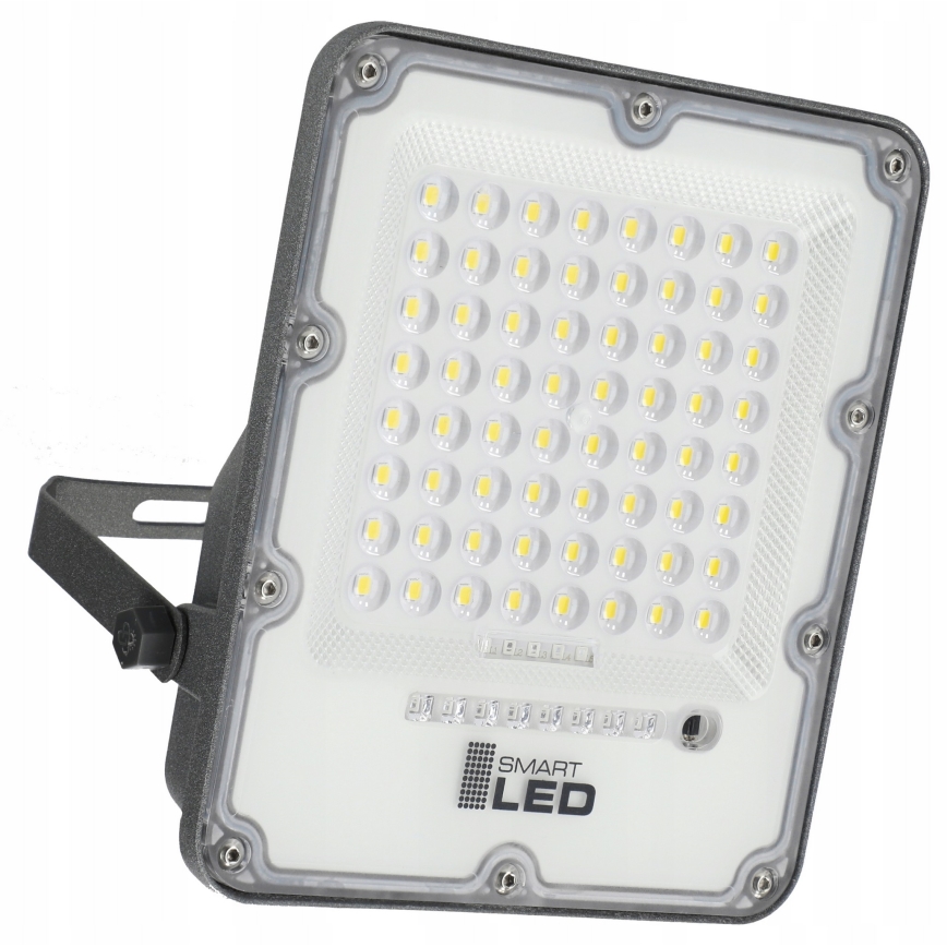 Dimmbarer LED-Solarstrahler LED/100W/3,2V 5000K 10500 mAh IP65 schwarz + Fernbedienung