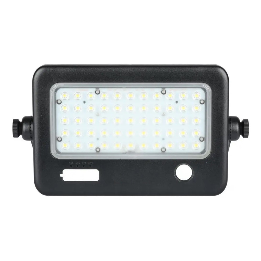 Dimmbarer LED-Solarstrahler mit Sensor LED/10W/3,7V 4000K IP65 + USB-Anschluss