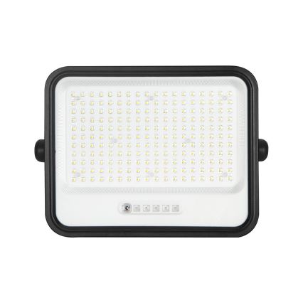 Dimmbarer LED-Solarfluter LED/400W/3,2V 2000-8000K IP65 20000 mAh schwarz + Fernbedienung