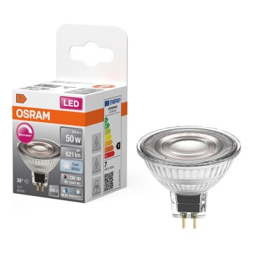 Dimmbares LED-Reflektorleuchtmittel MR16 GU5,3/6,8W/12V 4000K 36° CRI 90 - Osram