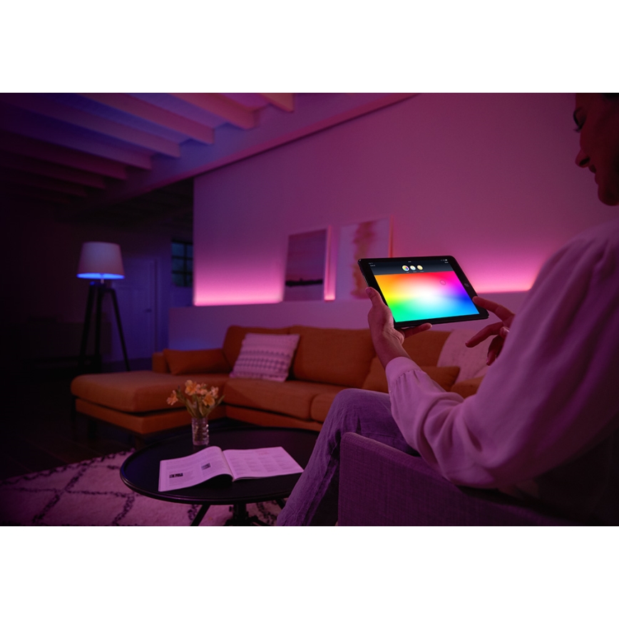 LED Dimmbare Glühbirne Philips HUE WHITE AND COLOR AMBIANCE GU10/5,7W/230V