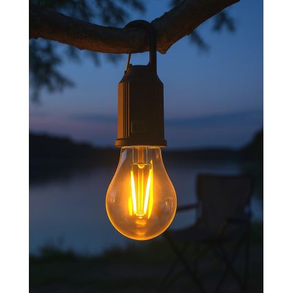 Dimmbares, wiederaufladbares LED-Hängelicht für den Außenbereich – 3 W / 5 V, 400 mAh, IP44