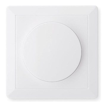 Dimmer a pulsante rotante 200W/230V bianco