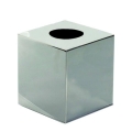 Dispenser per fazzoletti 12x13 cm, finitura argento