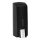 Dispenser per sapone 6,5 x 18,5 cm, nero